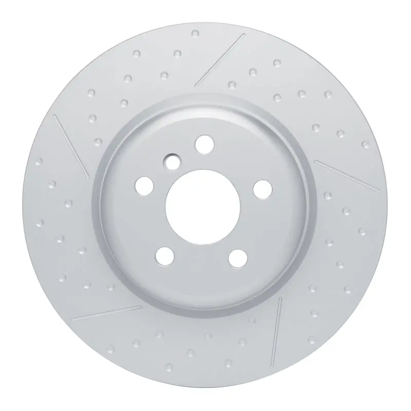 Dfc 20-25 Bmw M440i Left Rear Geospec Coated Rotor - Dimpled And Slotted 1