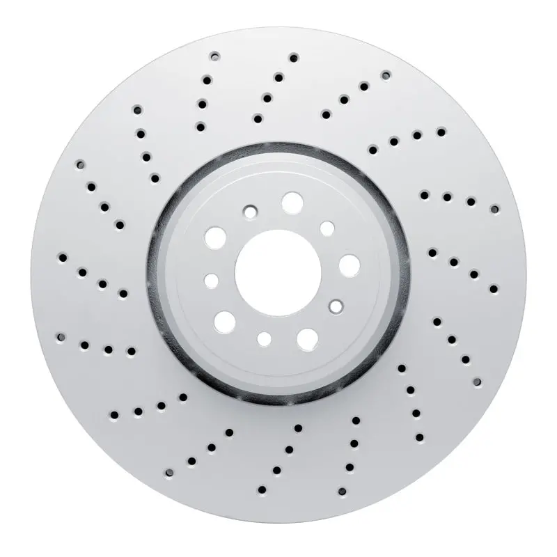 Dfc 20-25 Bmw X6 Left Front Drilled Geospec Coated Rotor 1