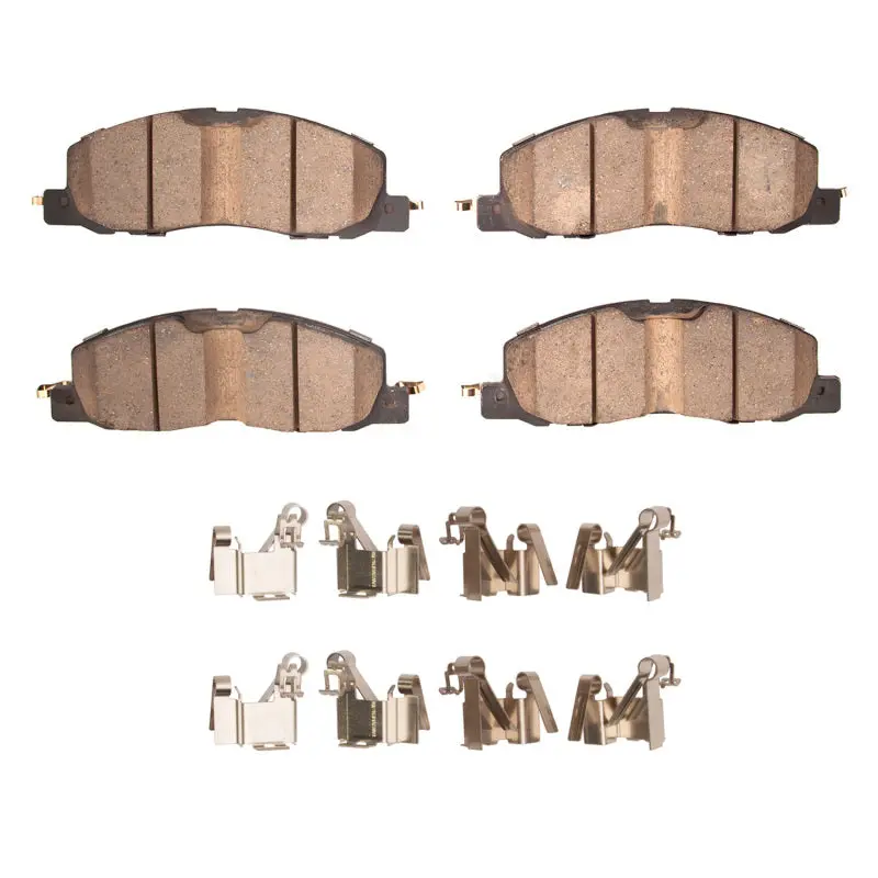 Dfc 20-25 Ford Explorer Front 4000 Hybridynamic Brake Pads And Hardware Kit 1