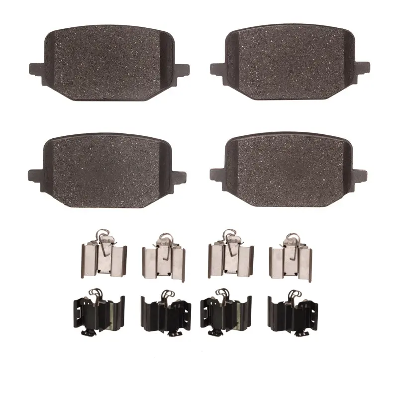 Dfc 20-25 Ford Mustang Rear 4000 Hybridynamic Brake Pads And Hardware Kit 1