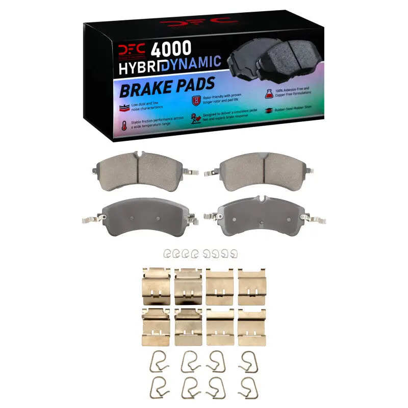 Dfc 20-25 Ford Transit-350 Hd/Drw Rear 4000 Hybridynamic Brake Pads And Hardware Kit 1