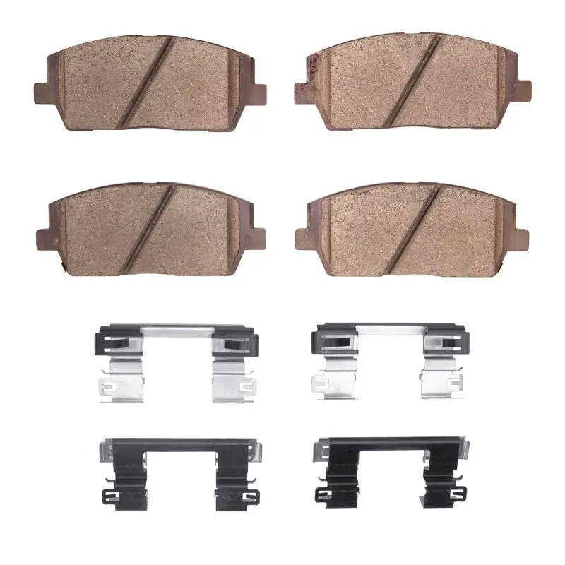 Dfc 20-25 Hyundai Palisade Front 4000 Hybridynamic Brake Pads And Hardware Kit 1