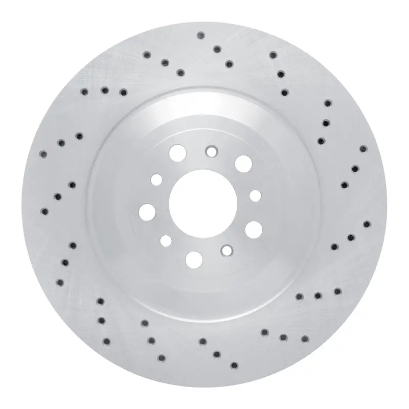Dfc 21-25 Bmw M2 Left Rear Drilled Brake Rotor 1