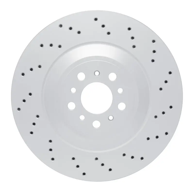 Dfc 21-25 Bmw M2 Right Rear Drilled Geospec Coated Rotor 1