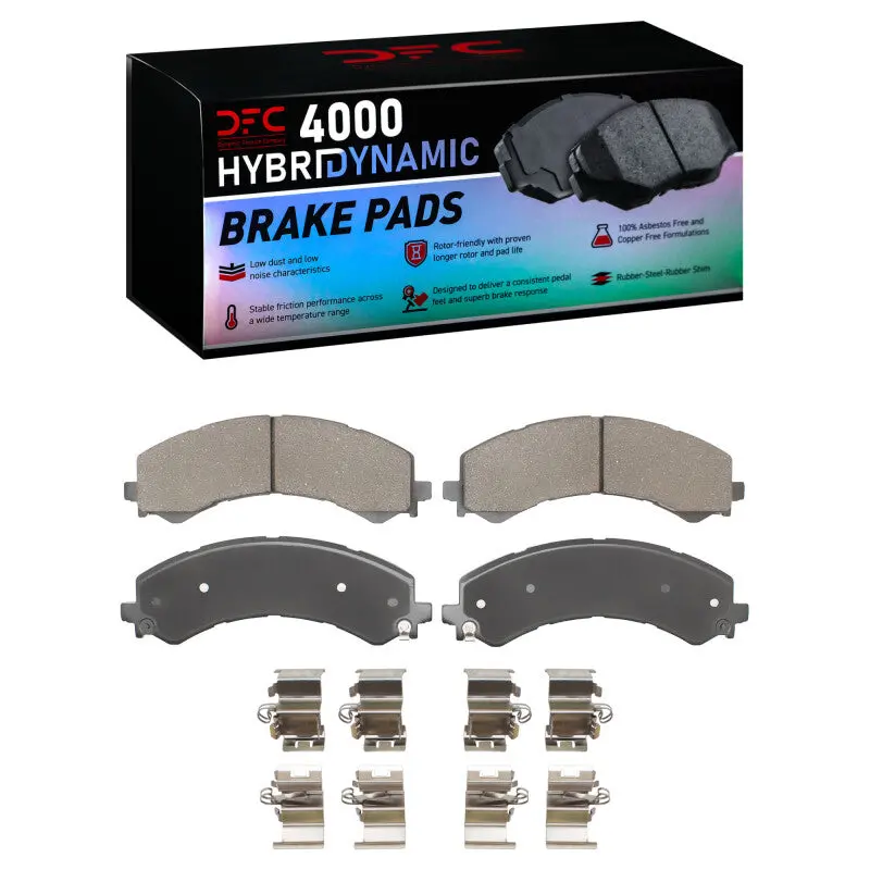 Dfc 21-25 Chevrolet Express 4500 Rear 4000 Hybridynamic Brake Pads And Hardware Kit 1