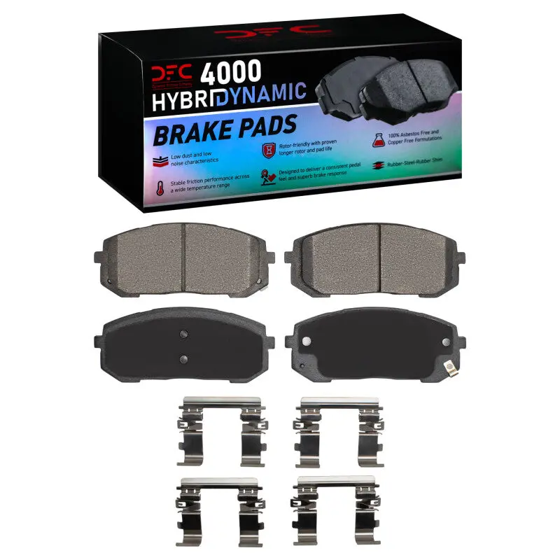 Dfc 21-25 Hyundai Sonata Front 4000 Hybridynamic Brake Pads And Hardware Kit 1