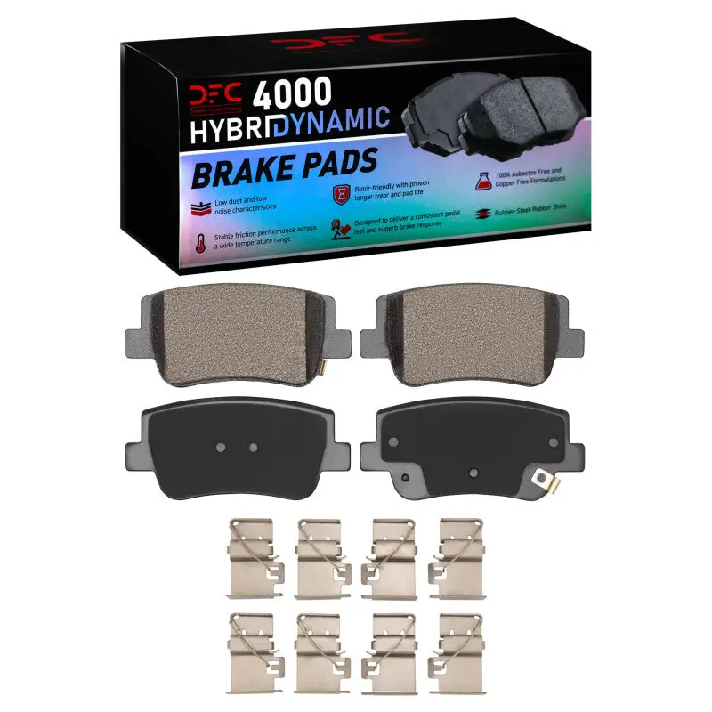 Dfc 21-25 Hyundai Sonata Rear 4000 Hybridynamic Brake Pads And Hardware Kit 1