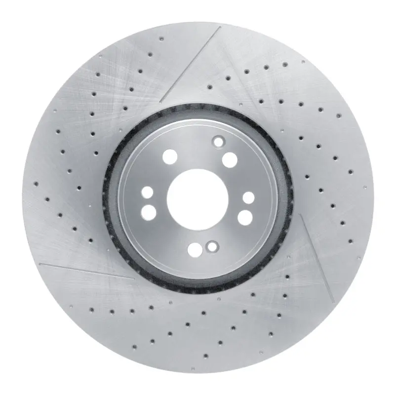 Dfc 21-25 Mercedes-Benz Gle53 Amg Suv Front Drilled And Slotted Brake Rotor 1