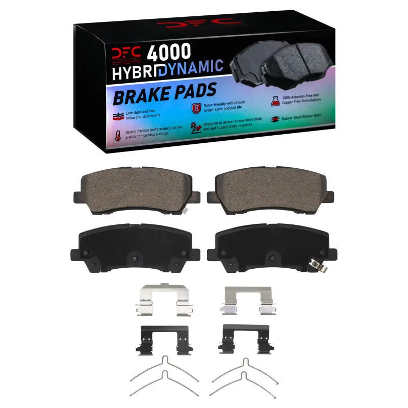 Dfc 22-23 Ford Mustang Rear 4000 Hybridynamic Brake Pads And Hardware Kit 1