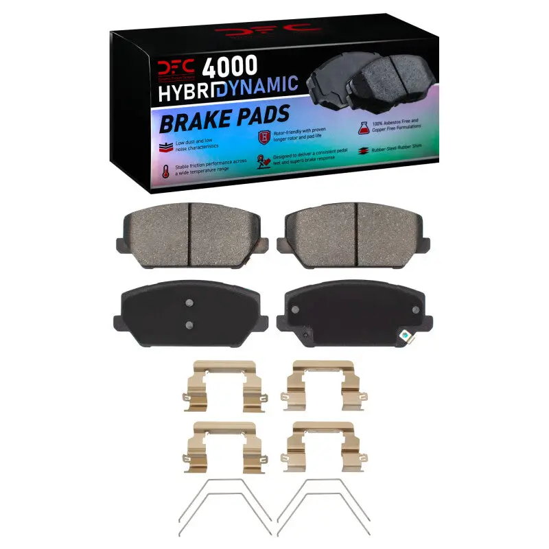 Dfc 22-25 Hyundai Kona N Front 4000 Hybridynamic Brake Pads And Hardware Kit 1