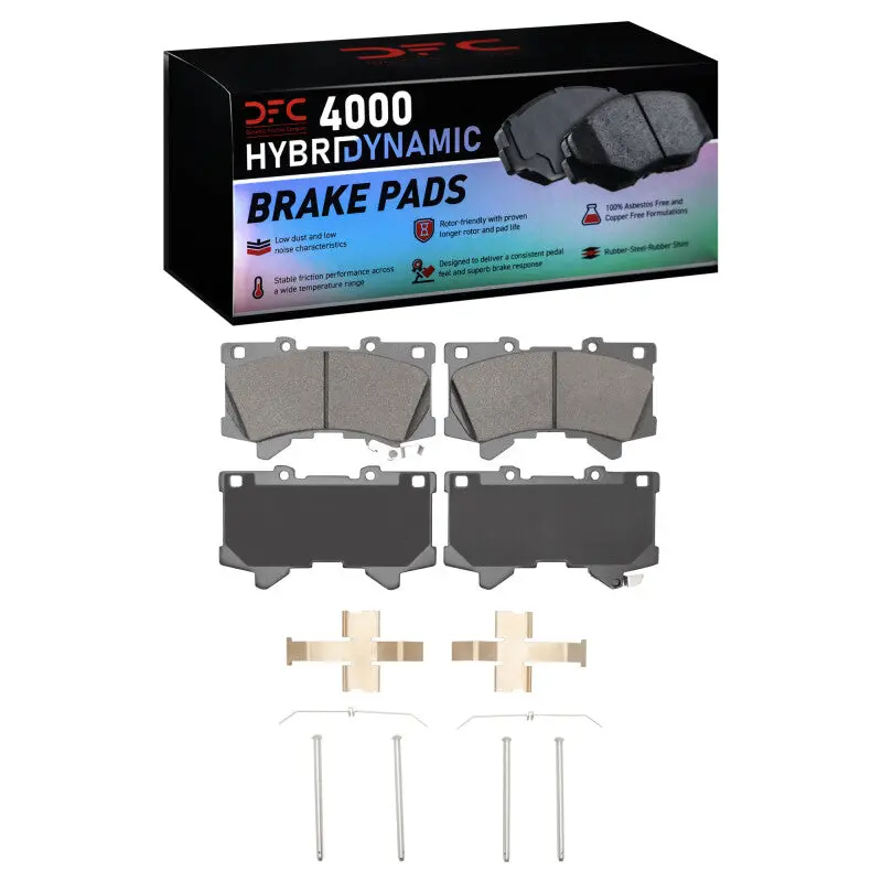 Dfc 22-25 Lexus Lx600 Front 4000 Hybridynamic Brake Pads And Hardware Kit 1