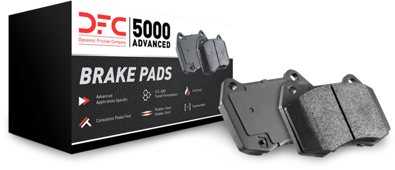 Dfc 23-24 Maserati Grecale Front 5000 Advanced Ceramic Brake Pads And Hardware Kit 1
