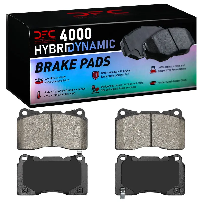 Dfc 23-26 Honda Civic Type-R Front 4000 Hybridynamic Brake Pads 1