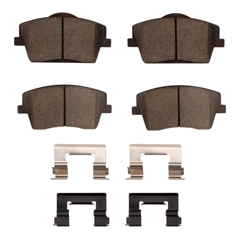 Dfc 25-25 Volvo Ex30 Front 5000 Advanced Low Metallic Brake Pads And Hardware Kit 1