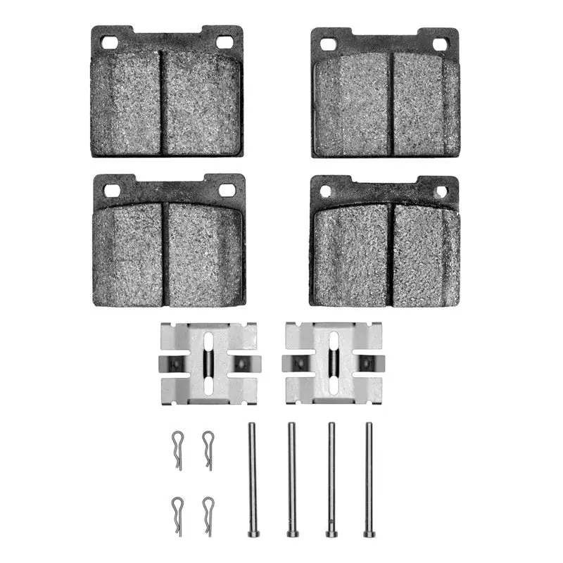 Dfc 67-87 Volvo 264 Rear 4000 Hybridynamic Pads & Hardware Kit 1