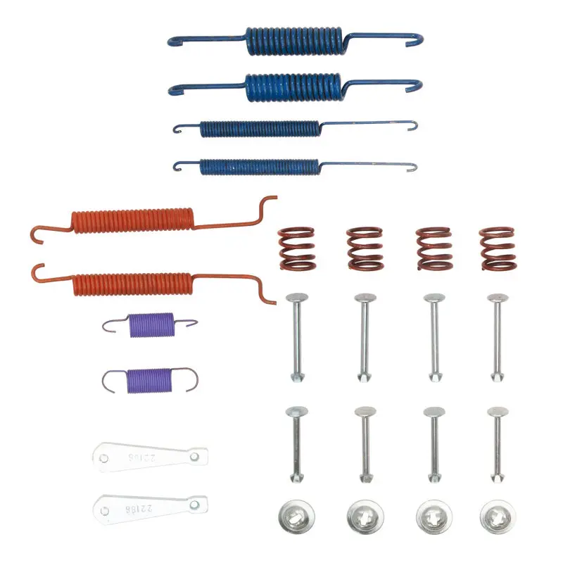 Dfc 78-93 Volkswagen Rabbit Convertible Rear Drum Brake Hardware Kit 1
