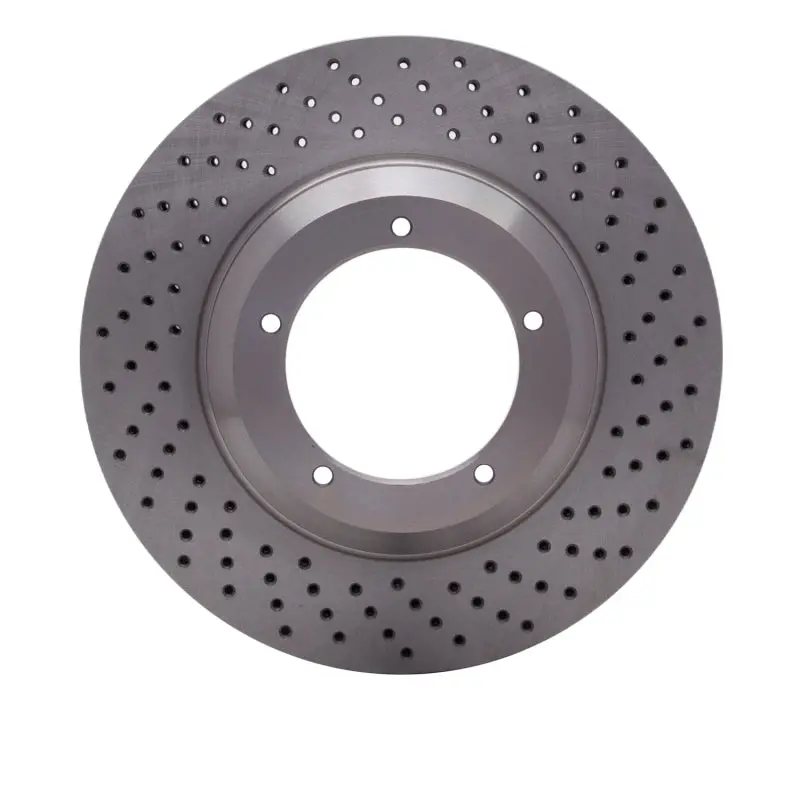 Dfc 82-89 Porsche 911 Right Front Drilled Brake Rotor 1