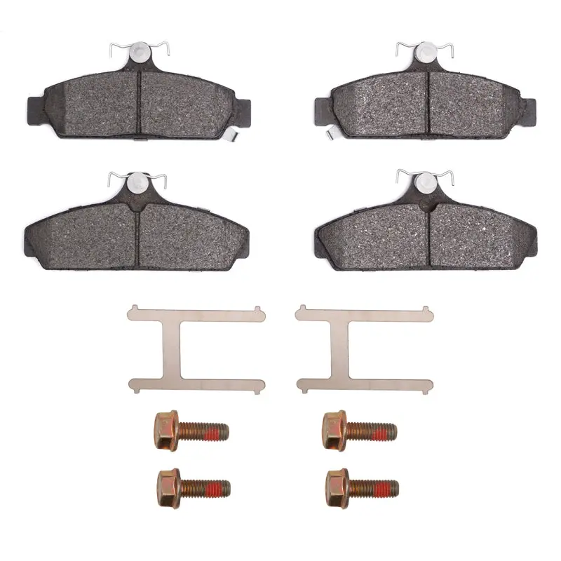 Dfc 84-87 Chevrolet Corvette Front 4000 Hybridynamic Brake Pads And Hardware Kit 1