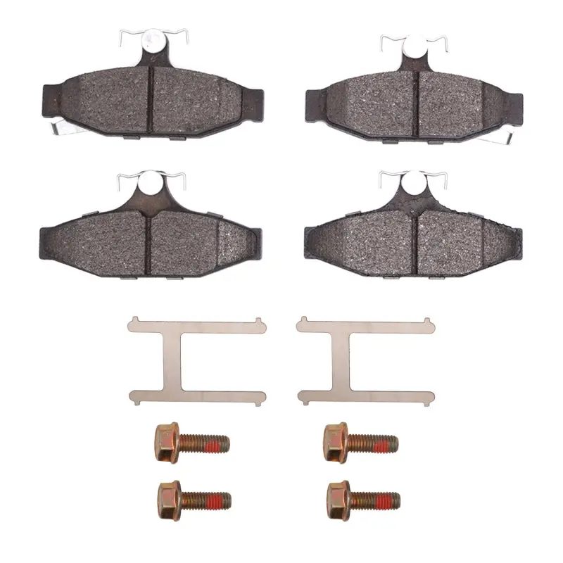 Dfc 84-87 Chevrolet Corvette Rear 4000 Hybridynamic Brake Pads And Hardware Kit 1