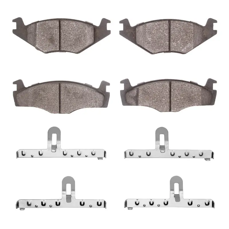 Dfc 84-92 Volkswagen Jetta Sedan/Golf Front 4000 Hybridynamic Brake Pads And Hardware Kit 1