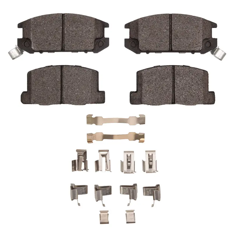 Dfc 85-89 Toyota Mr2 Rear 4000 Hybridynamic Brake Pads And Hardware Kit 1