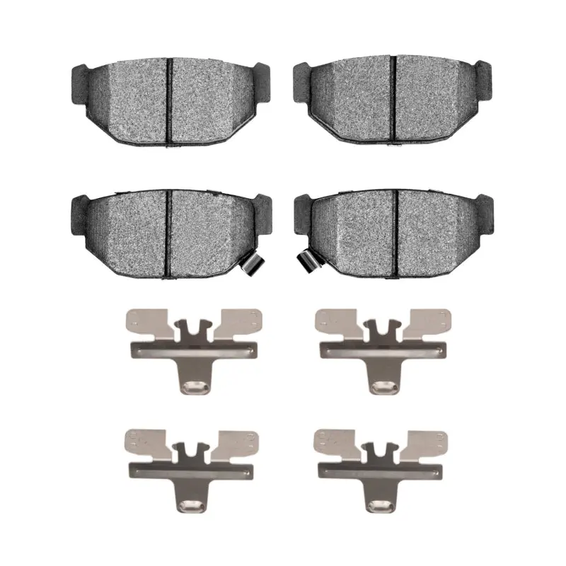 Dfc 85-91 Subaru Loyale Rear 4000 Hybridynamic Brake Pads And Hardware Kit 1