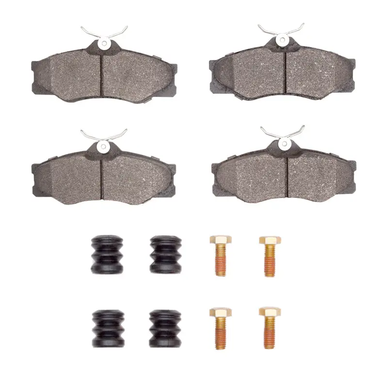 Dfc 86-91 Volkswagen Vanagon Front 4000 Hybridynamic Brake Pads And Hardware Kit 1