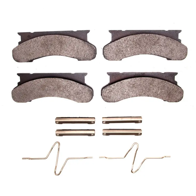 Dfc 86-94 Ford E-250 Econoline Club Wagon Front 4000 Hybridynamic Brake Pads And Hardware Kit 1