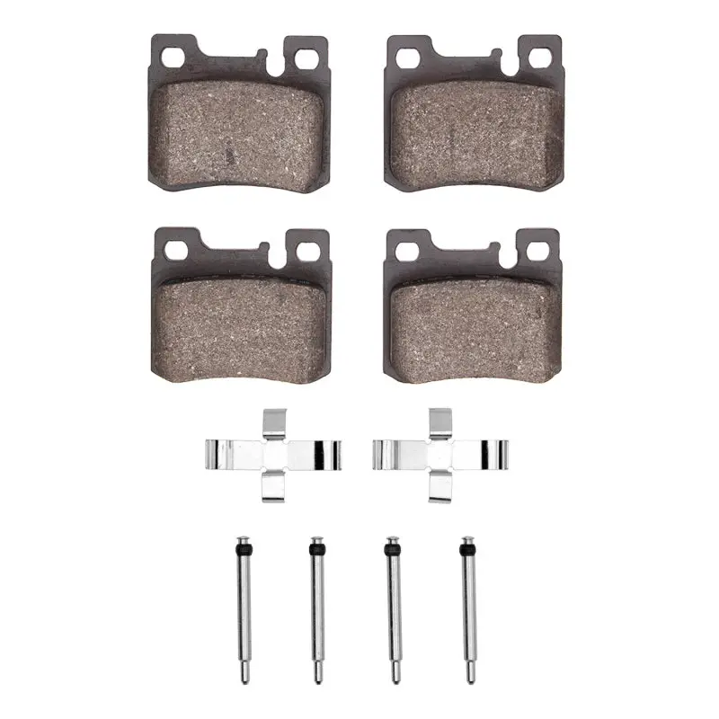 Dfc 86-95 Mercedes-Benz C280 Rear 4000 Hybridynamic Brake Pads And Hardware Kit 1