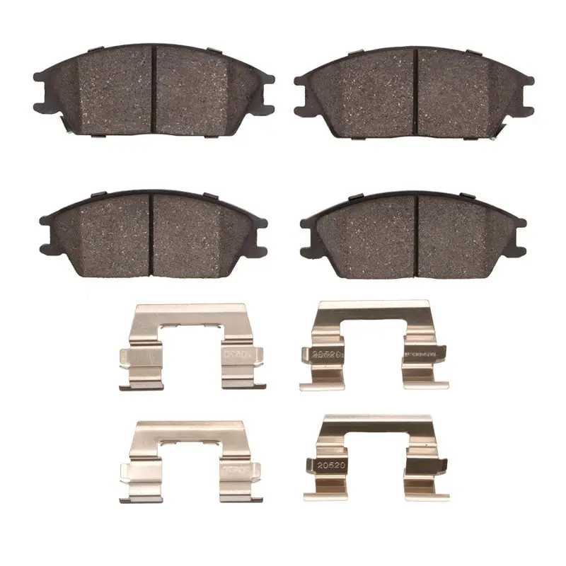 Dfc 87-06 Dodge Verna (Mexico) Front 4000 Hybridynamic Brake Pads And Hardware Kit 1