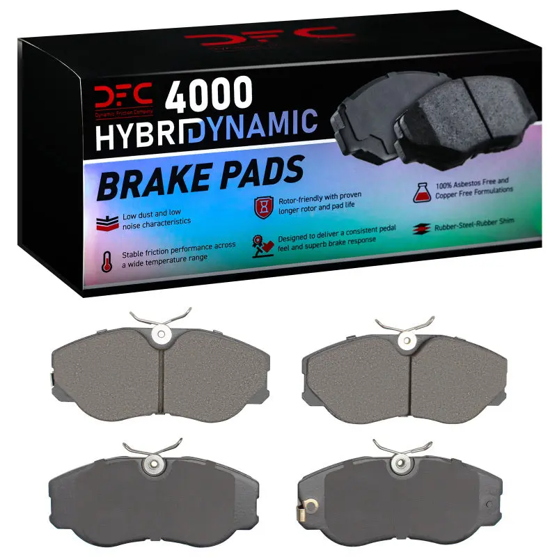 Dfc 87-89 Nissan 300Zx Turbo Front 4000 Hybridynamic Brake Pads 1
