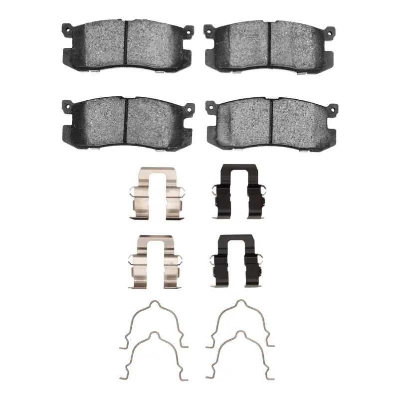 Dfc 88-92 Ford Probe Rear 4000 Hybridynamic Brake Pads And Hardware Kit 1