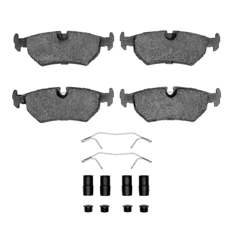 Dfc 90-95 Jaguar Xj6 Rear 4000 Hybridynamic Brake Pads And Hardware Kit 1