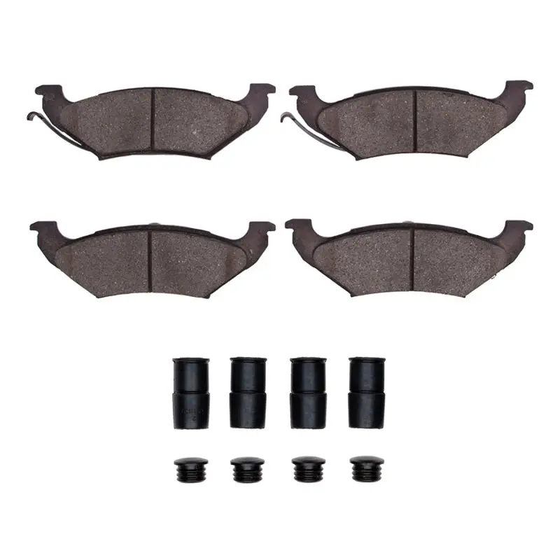 Dfc 91-95 Ford Crown Victoria Rear 4000 Hybridynamic Brake Pads And Hardware Kit 1