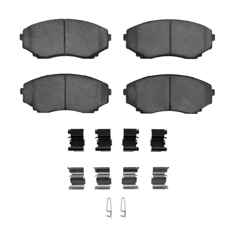 Dfc 92-06 Mazda Mpv Front 4000 Hybridynamic Brake Pads And Hardware Kit 1