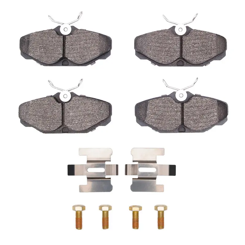 Dfc 93-05 Ford Taurus (Excl Sho) Rear 4000 Hybridynamic Brake Pads And Hardware Kit 1