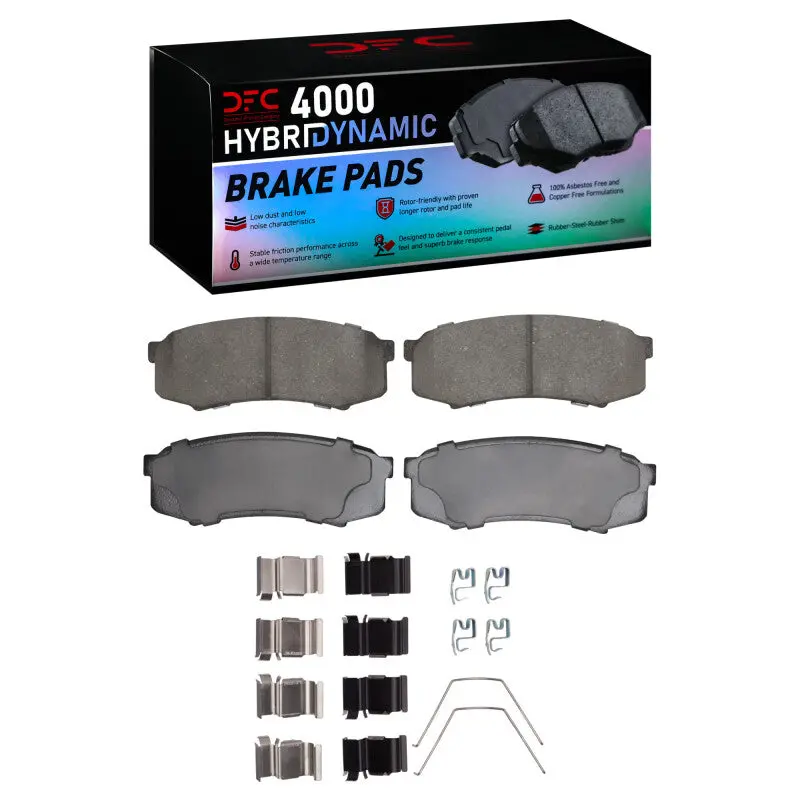 Dfc 93-24 Lexus Lx450 Rear 4000 Hybridynamic Brake Pads And Hardware Kit 1