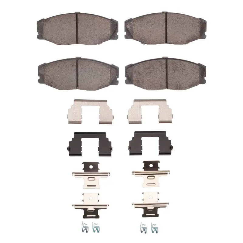 Dfc 93-98 Toyota T100 Front 4000 Hybridynamic Brake Pads And Hardware Kit 1