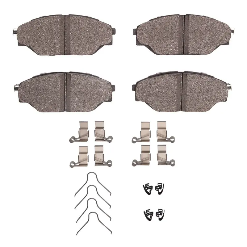 Dfc 93-98 Toyota T100 Front 4000 Hybridynamic Brake Pads And Hardware Kit 1