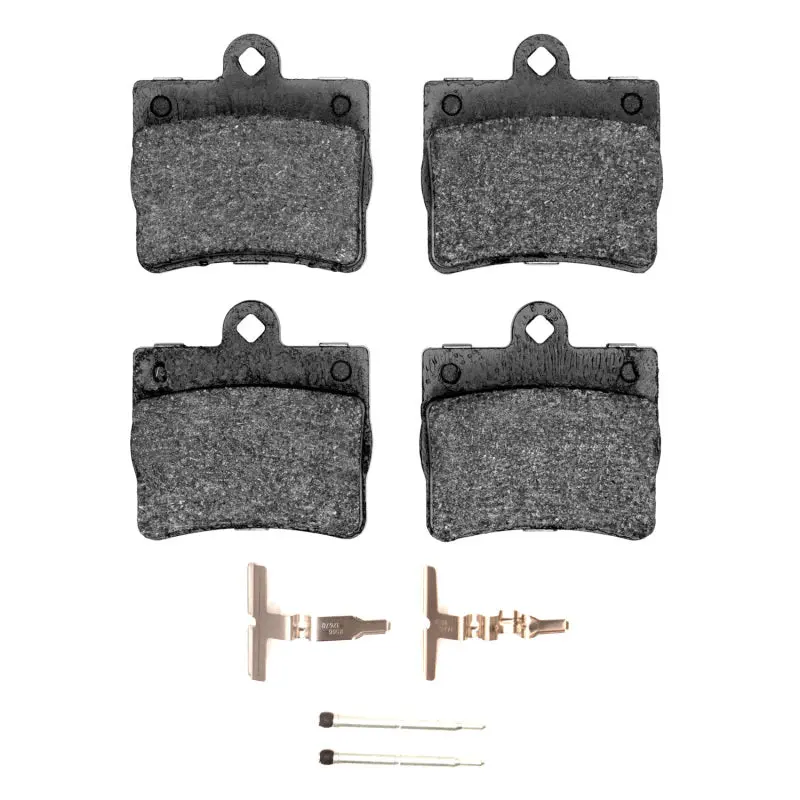 Dfc 94-98 Mercedes-Benz C230 Rear 4000 Hybridynamic Brake Pads And Hardware Kit 1