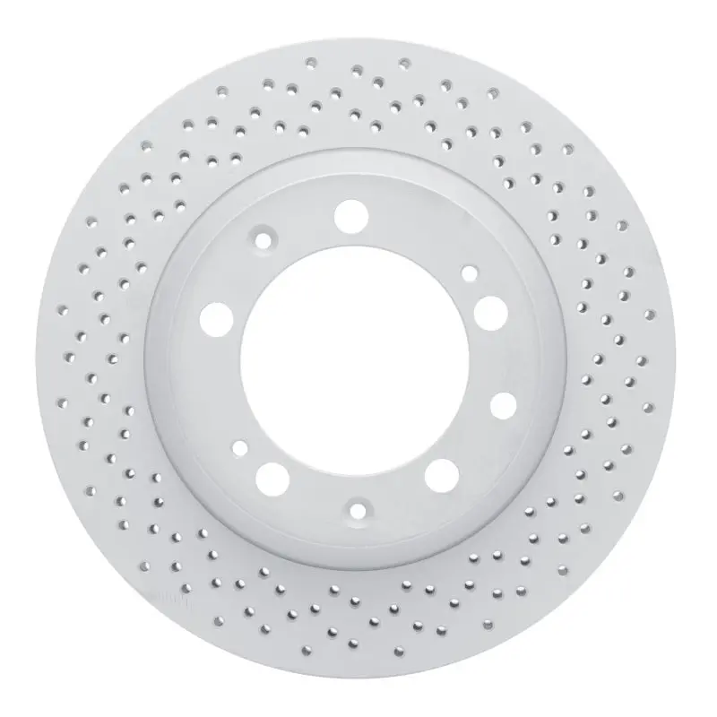 Dfc 94-98 Porsche 911 Rear Drilled Geospec Coated Rotor 1