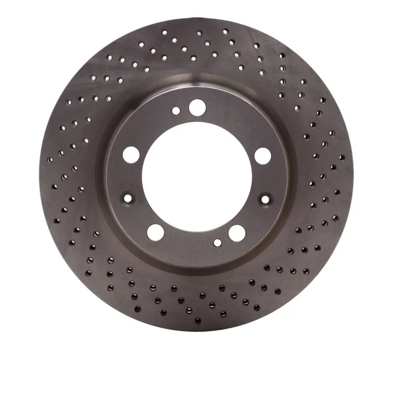 Dfc 94-98 Porsche 911 Right Front Drilled Brake Rotor 1