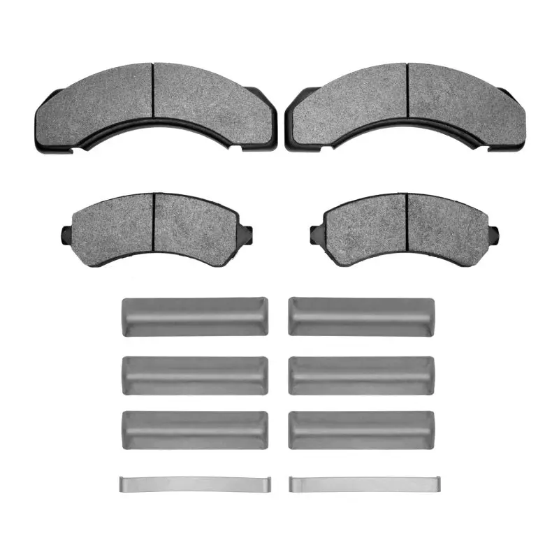 Dfc 95-00 Chevrolet C3500 Rear/Front 4000 Hybridynamic Brake Pads And Hardware Kit 1