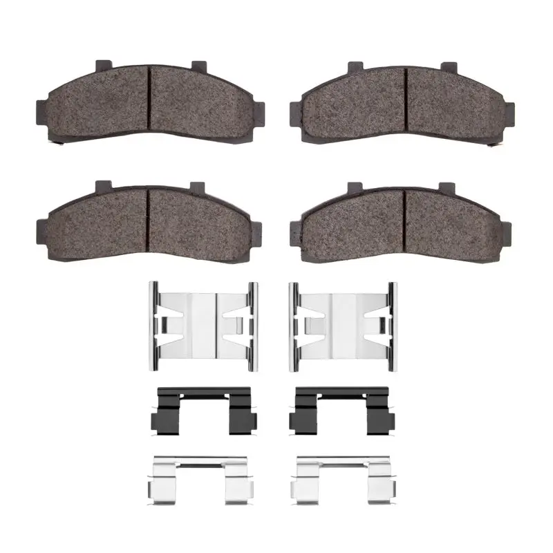 Dfc 95-02 Ford Explorer Front 4000 Hybridynamic Brake Pads And Hardware Kit 1