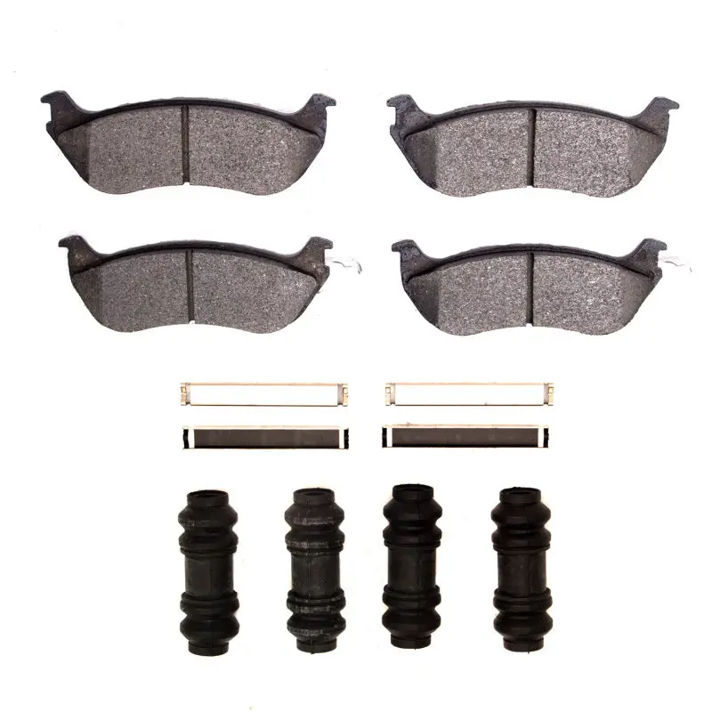 Dfc 96-02 Ford Crown Victoria Rear 4000 Hybridynamic Brake Pads And Hardware Kit 1