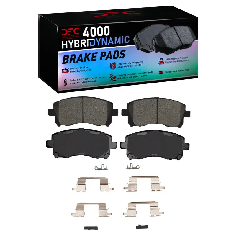 Dfc 97-03 Subaru Forester Front 4000 Hybridynamic Brake Pads And Hardware Kit 1