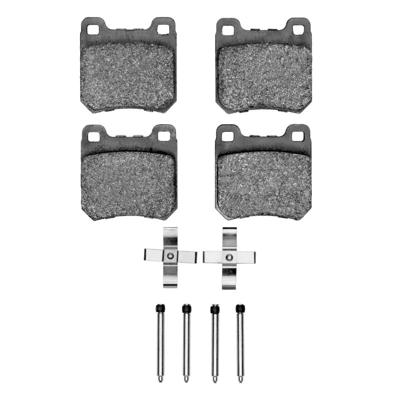 Dfc 97-08 Chevrolet/Opel Astra (Mexico) Rear 4000 Hybridynamic Brake Pads And Hardware Kit 1