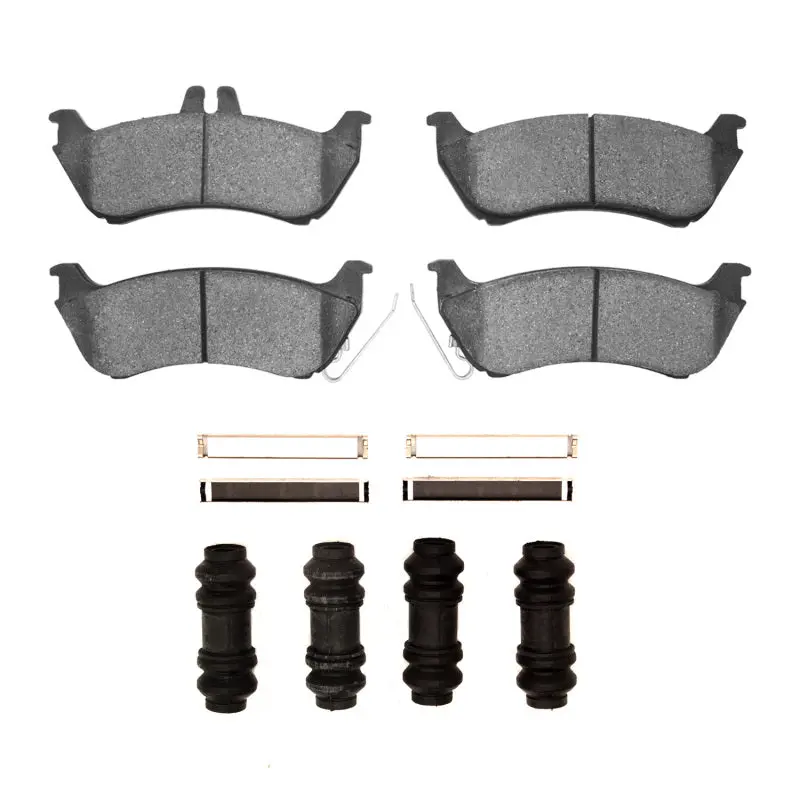Dfc 98-05 Mercedes-Benz Ml350 Rear 4000 Hybridynamic Brake Pads And Hardware Kit 1
