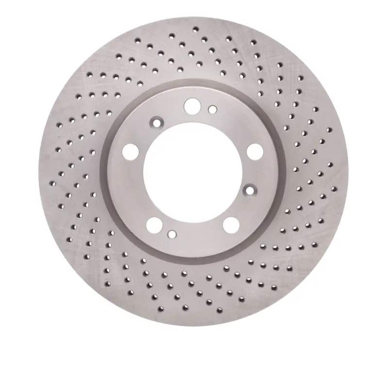 Dfc 98-12 Porsche Boxster Right Front Drilled Brake Rotor 1
