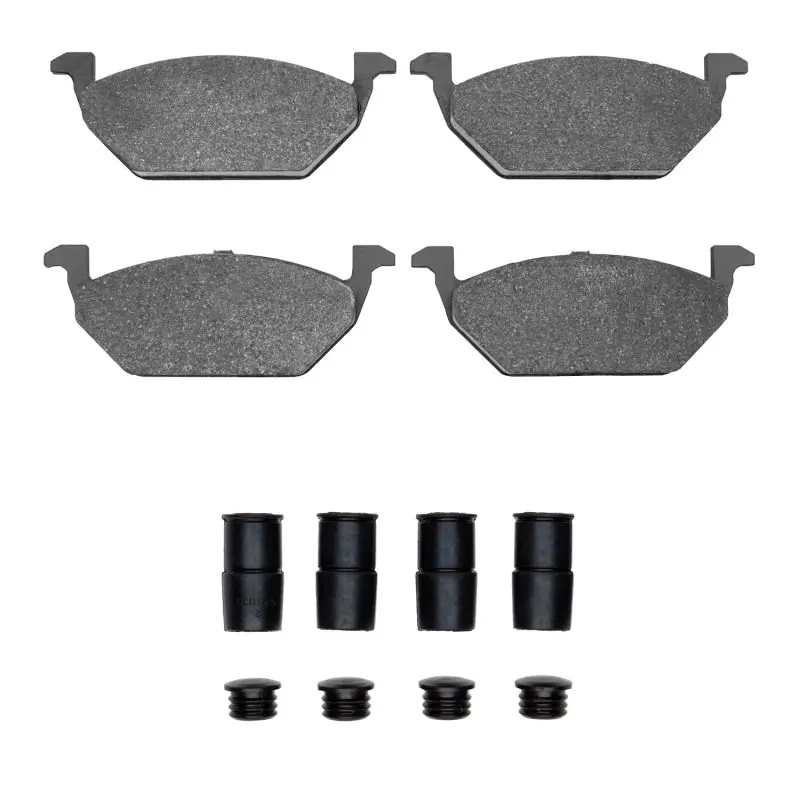 Dfc 98-17 Volkswagen Jetta Sedan Front 4000 Hybridynamic Brake Pads And Hardware Kit 1